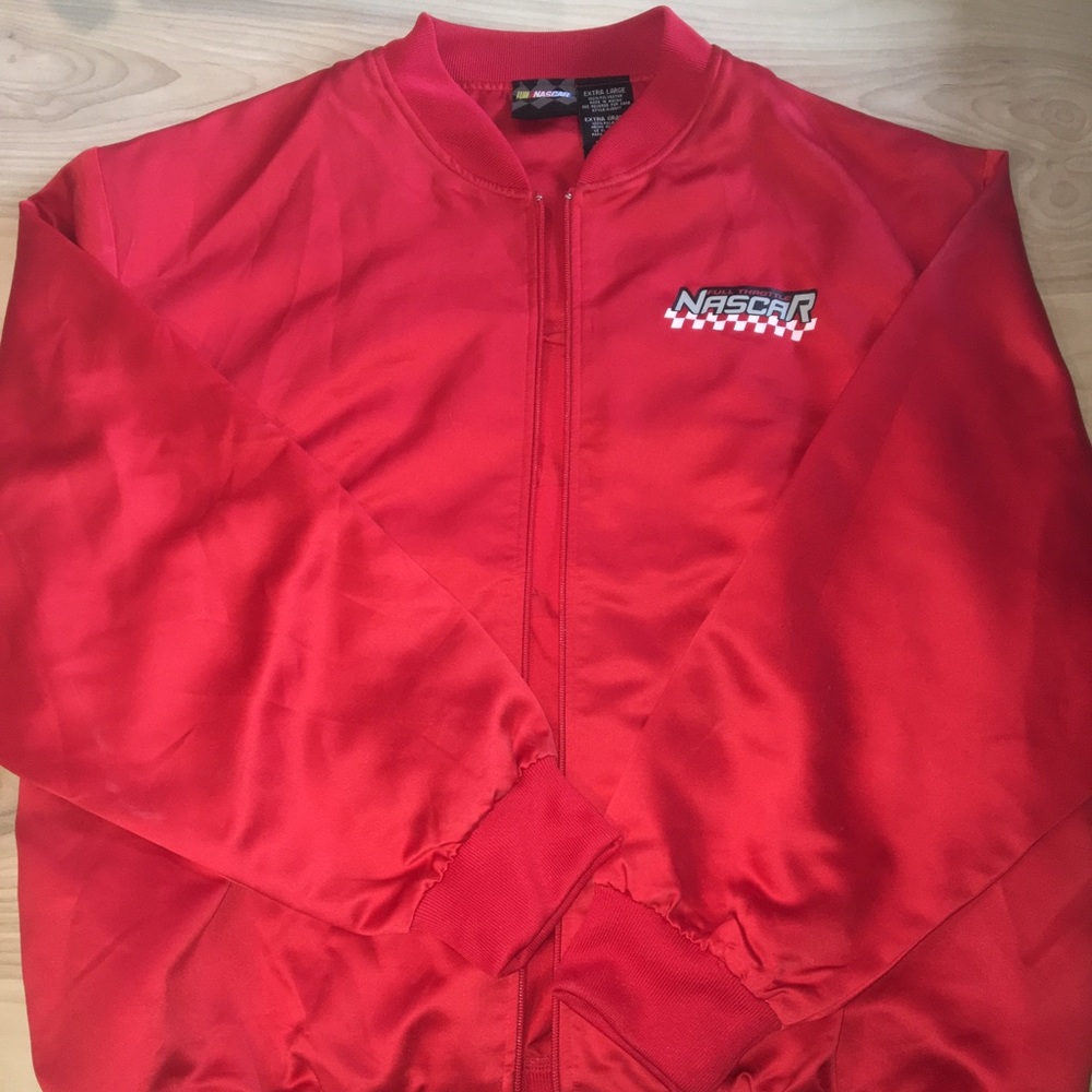Vintage NASCAR bomber jacket
